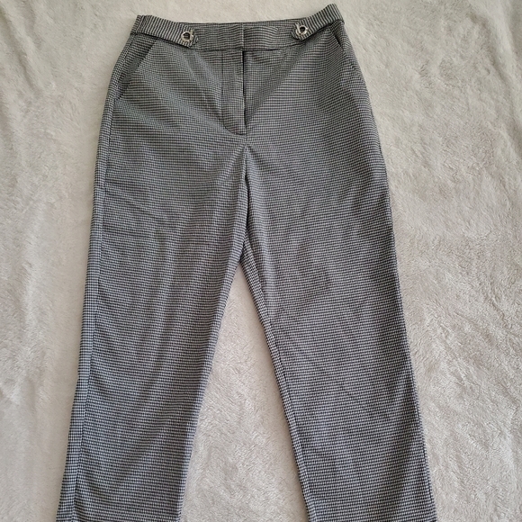 J.O.A black&white striped Sz XS pants - Picture 2 of 8